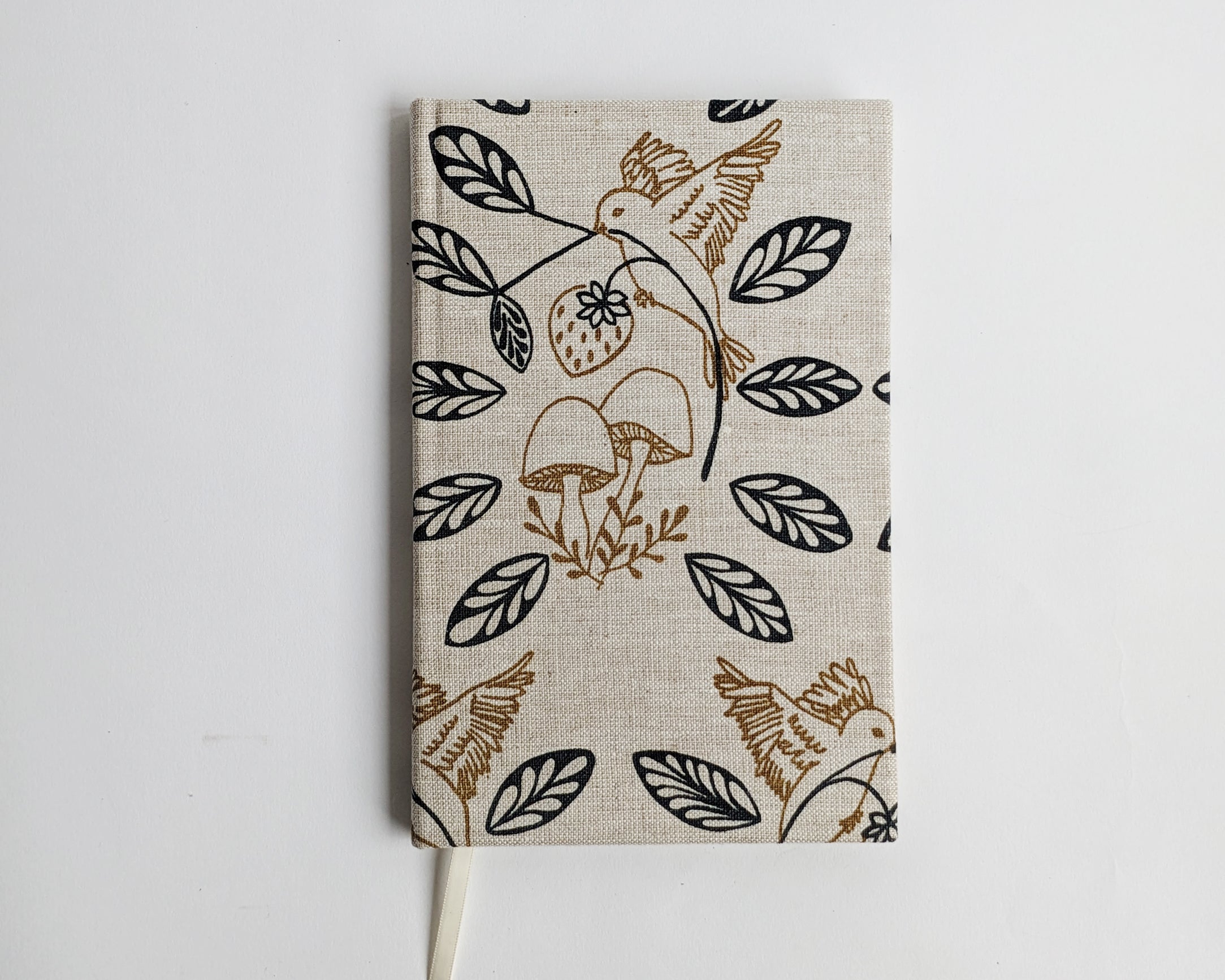 2024 Day Planner or Journal - Forager - gold and navy
