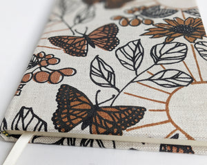 2024 Day Planner or Journal - Monarch -Rust