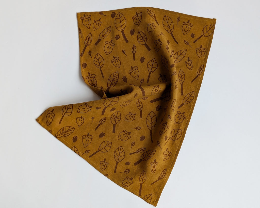 Bea's Collection - Linen Teatowel - Yellow