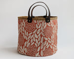 Medium Basket - Flora Red