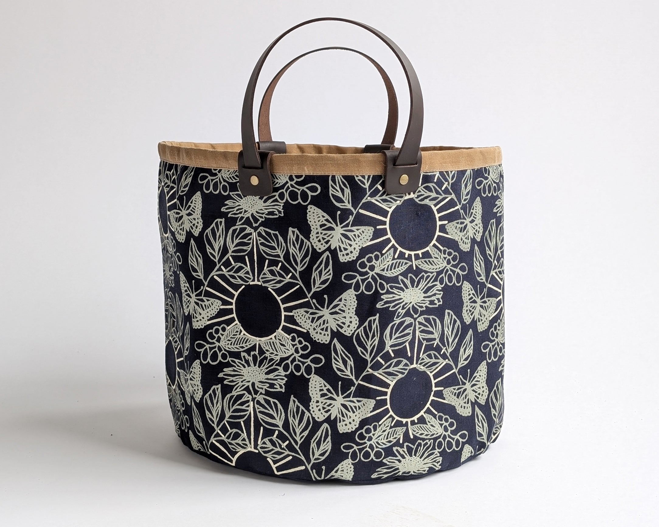 Medium Basket - Monarch Navy