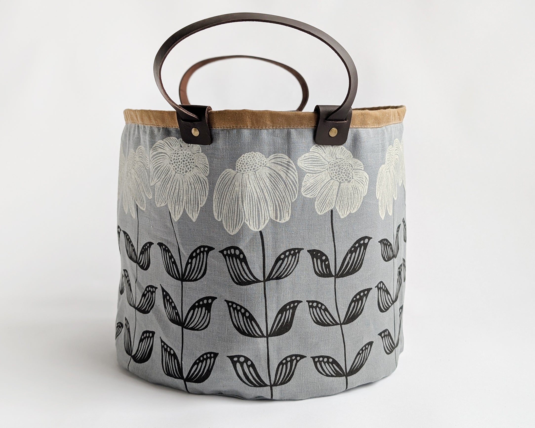 Medium Basket - Bloom Steel