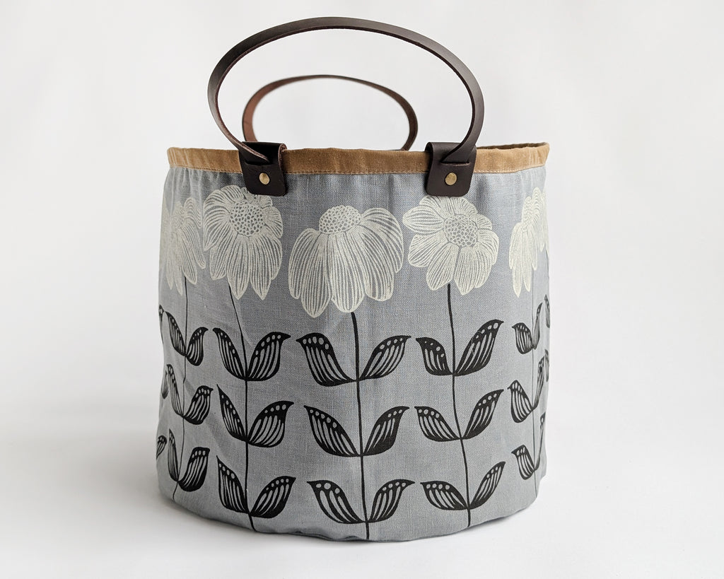 Medium Basket - Bloom Steel