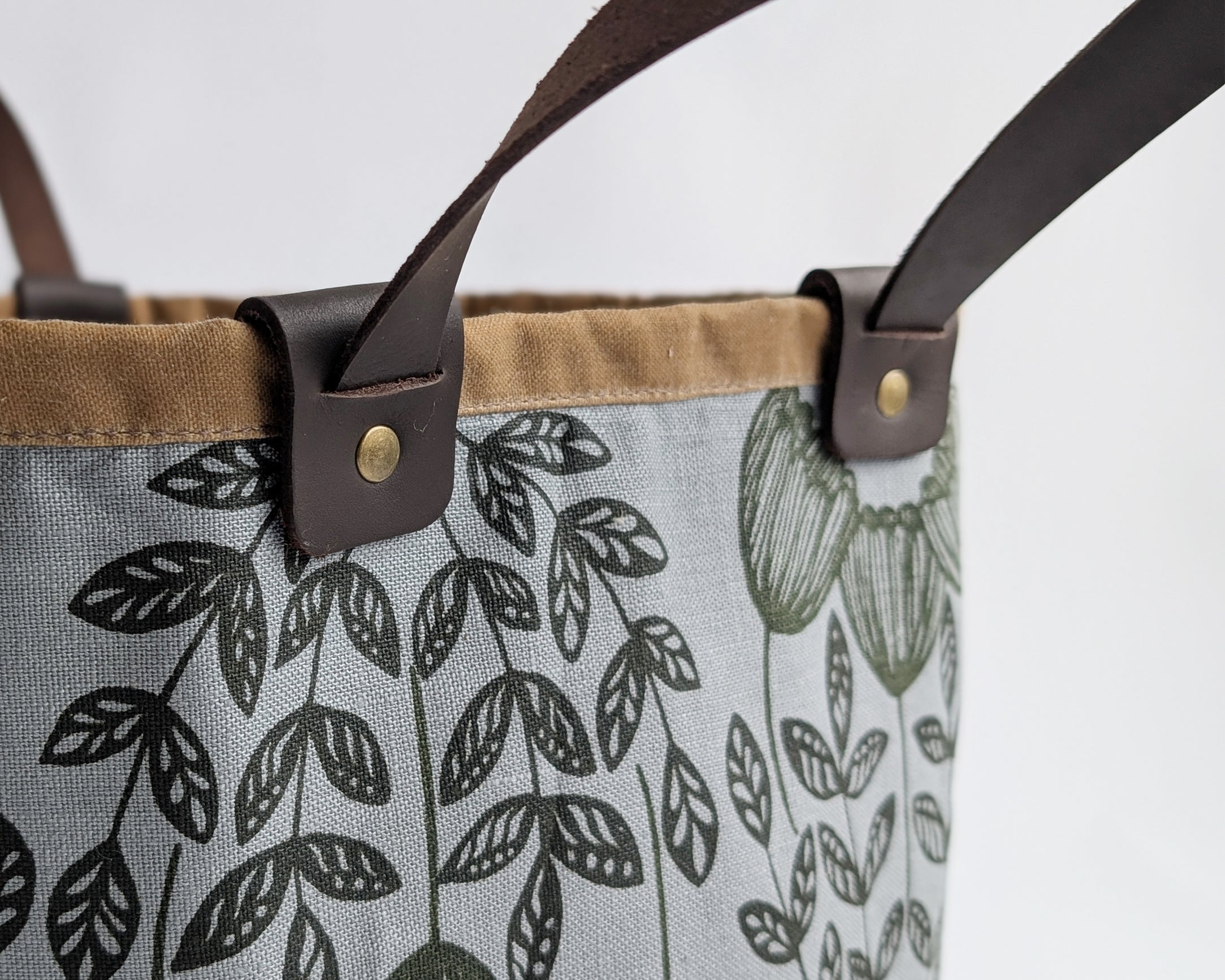 Medium Basket - Spring Garden Steel