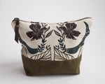 Traveler Pouch - size 1 - Garden Moon - Blue