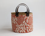 Small Basket - Flora Red