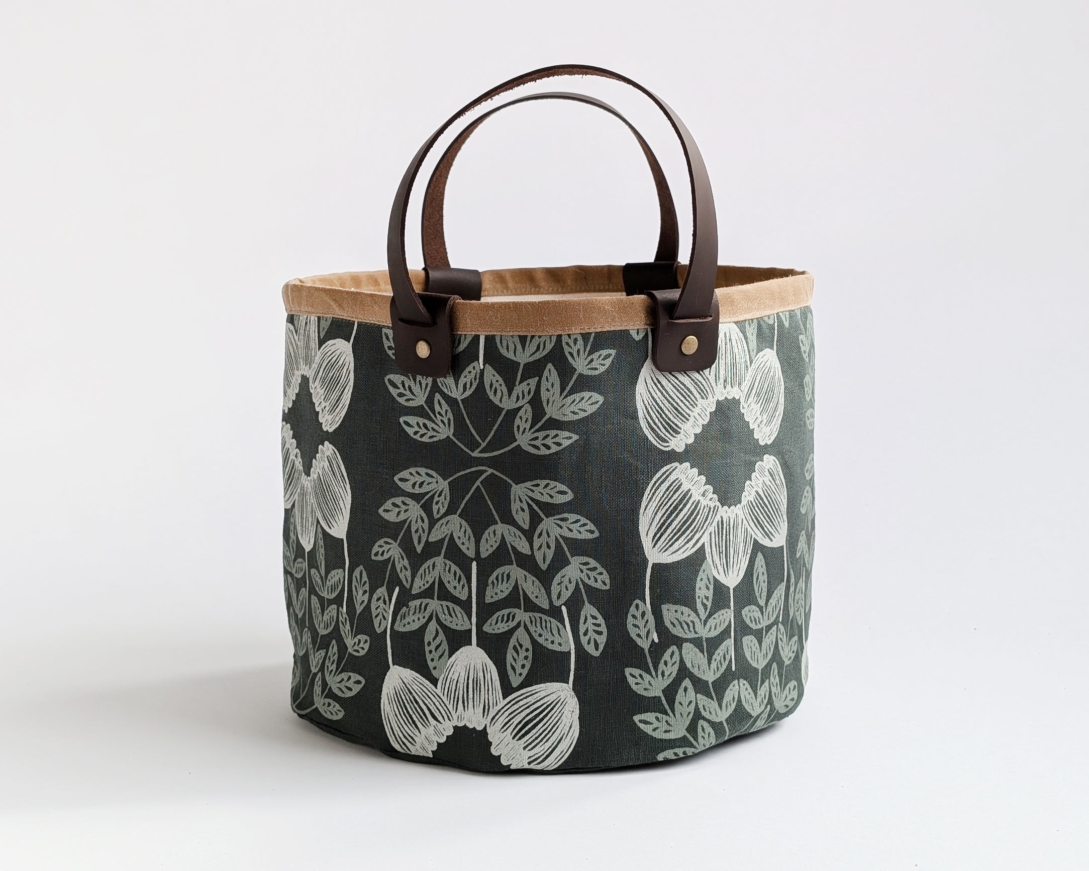 Small Basket - Spring Garden Green