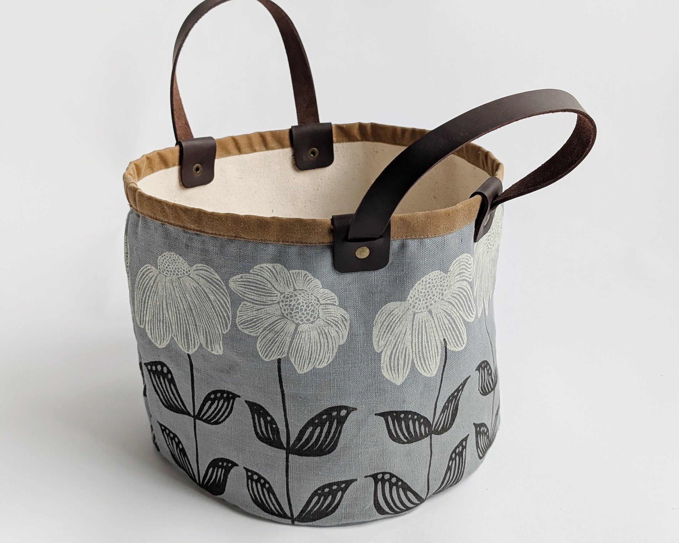 Small Basket - Bloom Steel