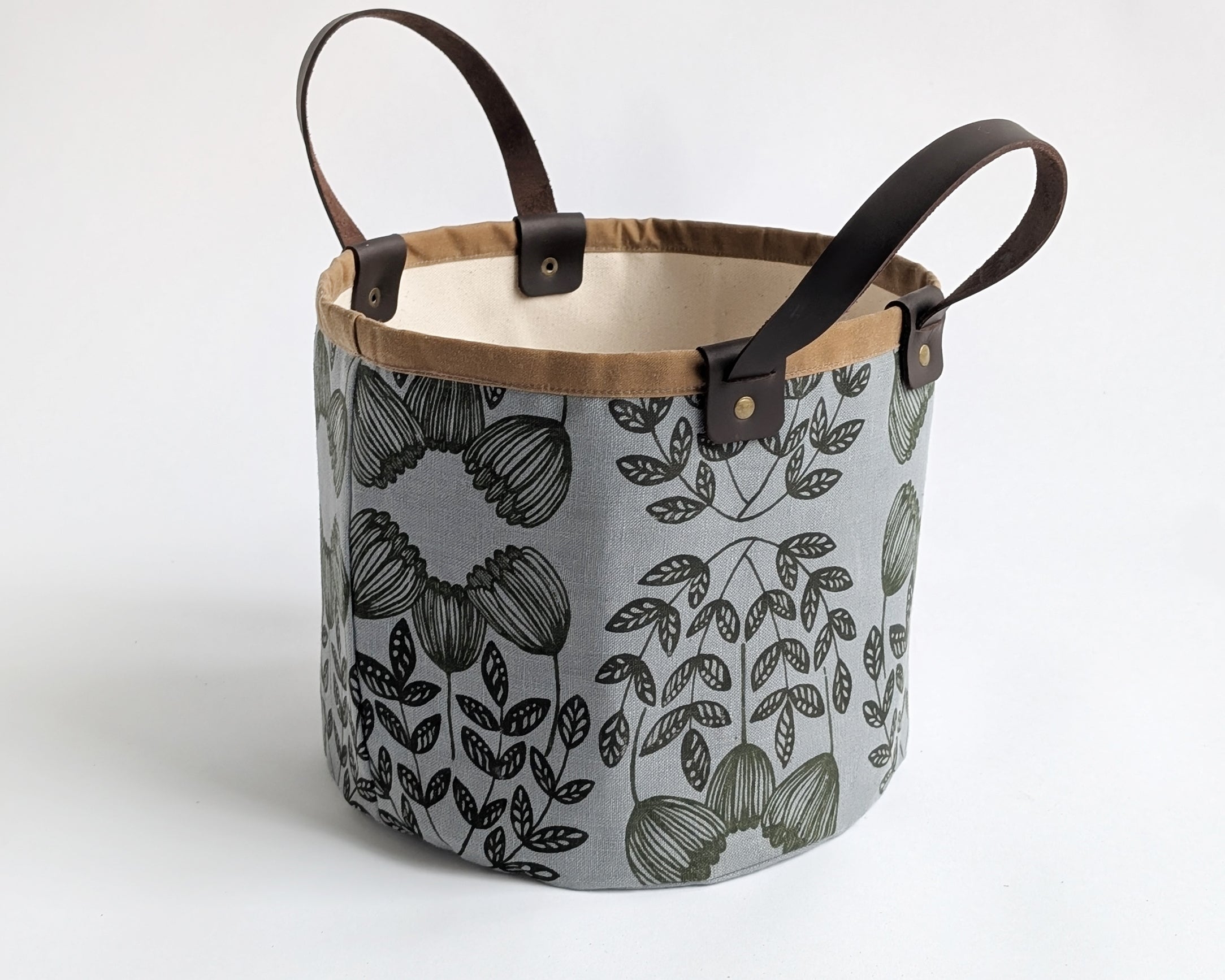 Small Basket - Spring Garden Steel