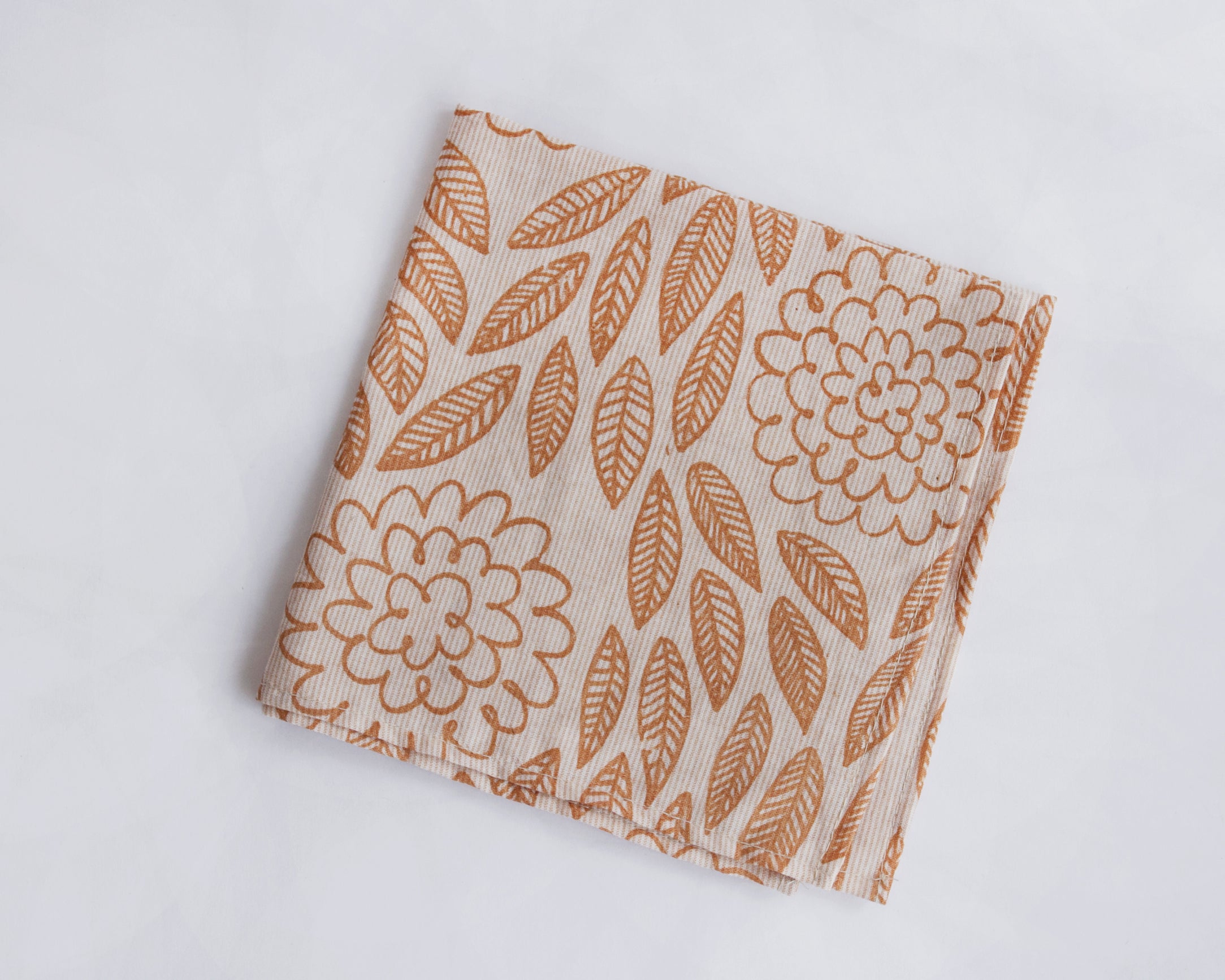 Organic Cotton Handkerchief - Flora