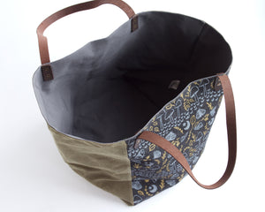 Large Tote - Mushrooms