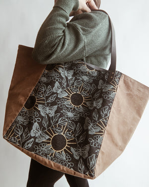 Large Tote - Mushrooms