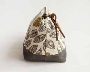 Small Traveler Pouch - Flora Gold