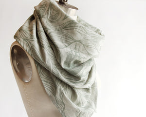 Cotton Scarf - Ships
