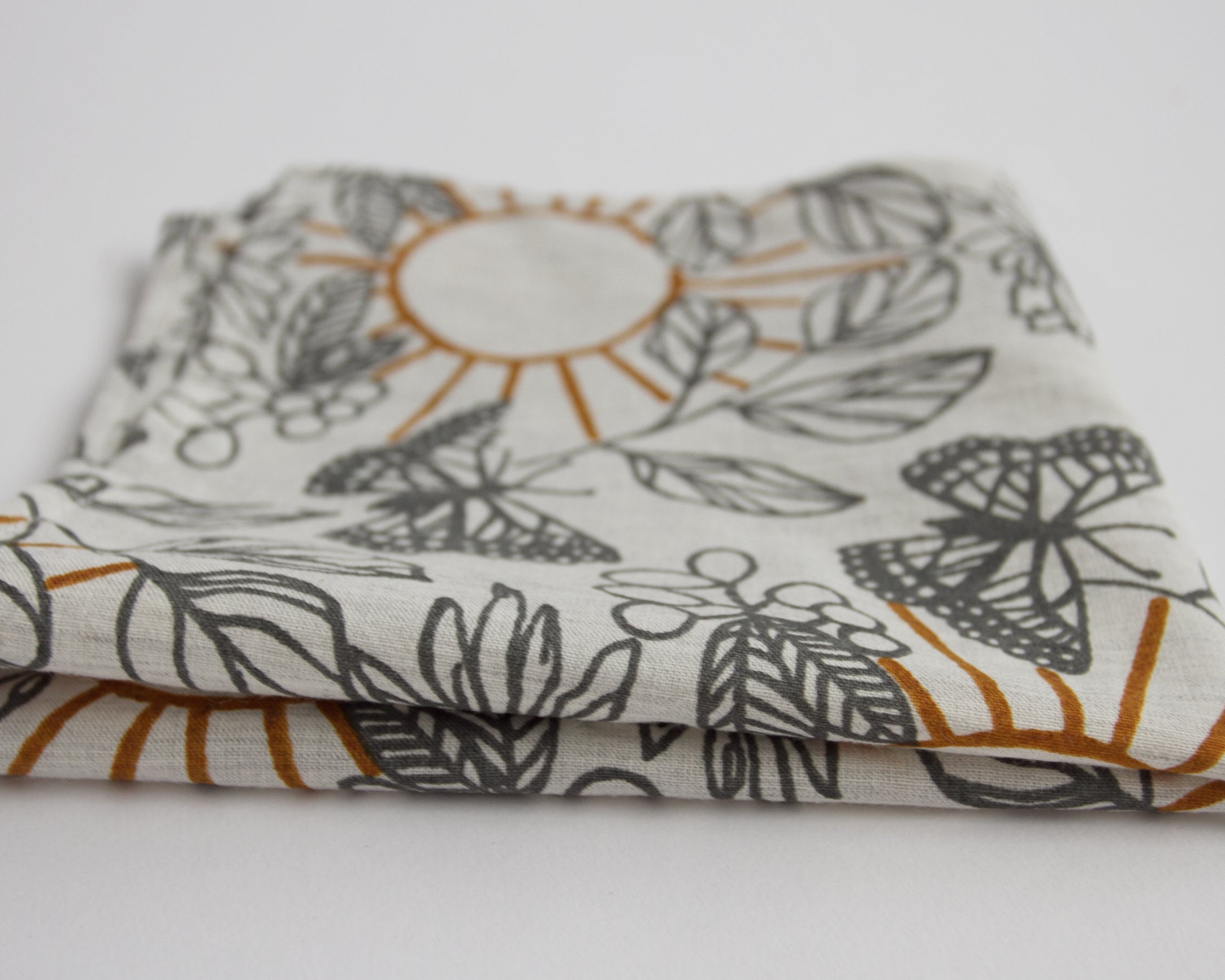 Organic Cotton Handkerchief - Monarch